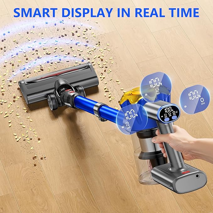 Cordless Vacuum Cleaner, 450W 48Kpa Powerful Stick Vacuum, Vacuum Cleaners - Image 5