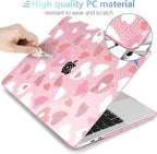 MEEgoodo Case for MacBook Pro 13 inch Case 2022 2021 2020 New A2338 M2/M1 A2251 - Image 3