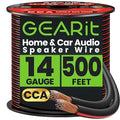 GEARit Speaker Wire 14 Gauge, Speaker Cable 500ft by GEARit