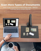 CZUR Portable 12MP Document Scanner, USB Document Camera, Fast Scan 1s/Page - Image 5