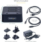 StarTech.com 1:1 M.2 NVMe Drive Duplicator, 90GBpm Standalone M.2 SSD - Image 7