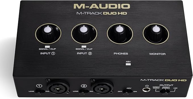 M-AUDIO M-Track Duo HD Audio Interface 24bit 192kHz - Image 9