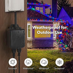 BN-LINK 7 Day Outdoor Heavy Duty Digital Programmable Timer, Outdoor Timer - Image 4