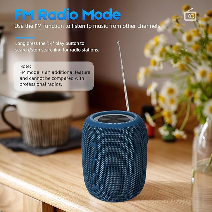 Portable Bluetooth Speaker, BT5.3 Wireless Speaker 20W Bass Diaphragms - Image 5