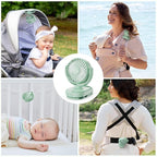 Momcozy Portable Fan with Clip | 4-Speed Mini-Fan - Image 4