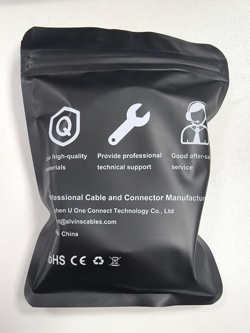 Alvin's Cables M12 X Coded 8 Pin Male to RJ45 Shielded Ethernet Cable M12 8 - Image 9