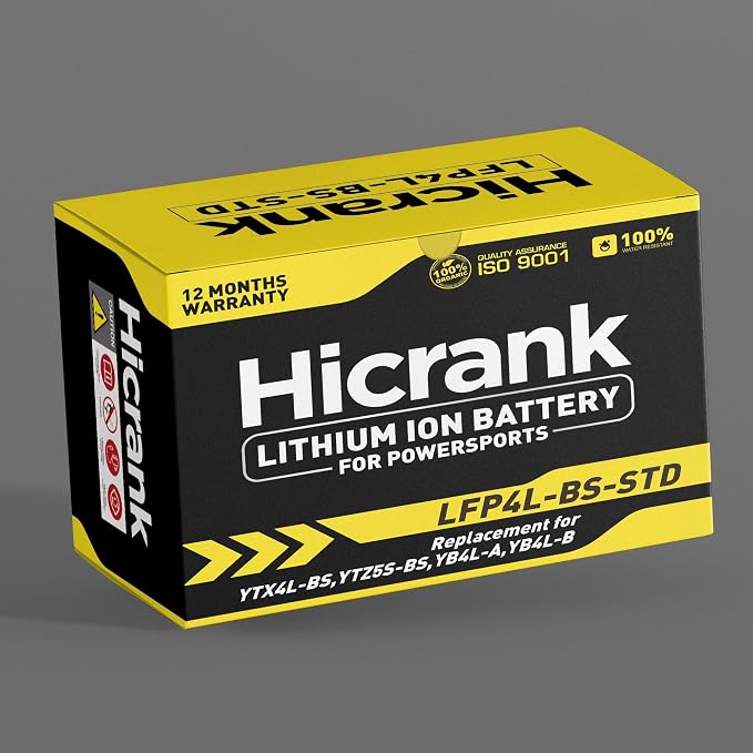 YTX4L-BS STD Standard Lithium Motorcycle Battery - Image 8