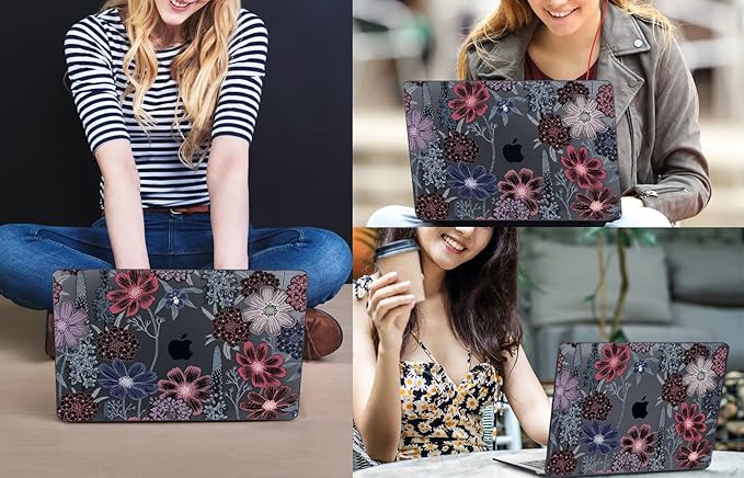 CISSOOK Compatible with MacBook Air 13.6 inch Case 2022 2023 2024 2025 Model - Image 7