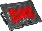 AICHESON Laptop Cooling Pad for 15.6 to 17.3 Inches PC Notebooks, 5 Fans - Image 4