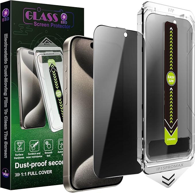 9H Tempered Glass, Full Coverage, Anti-Fingerprint, Auto Dust Removal, by SYSHANGYAN