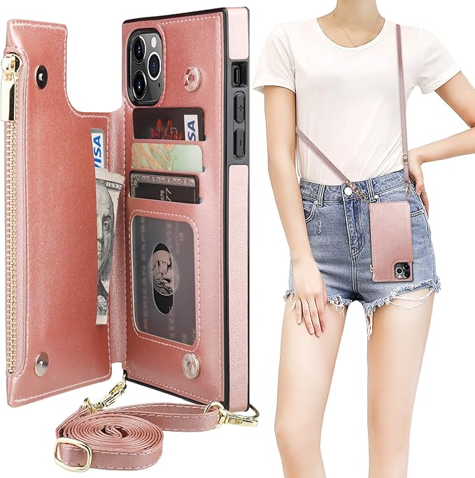 Bocasal Crossbody Wallet Case for iPhone 11 Pro Max by Bocasal