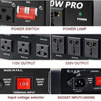Yinleader 5000W PRO Voltage Transformer Converter Step Up/Down AC 110V/120V to - Image 4