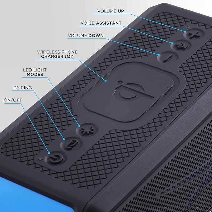 Altec Lansing Loud Portable Speakers Bluetooth Wireless Waterproof - Image 4