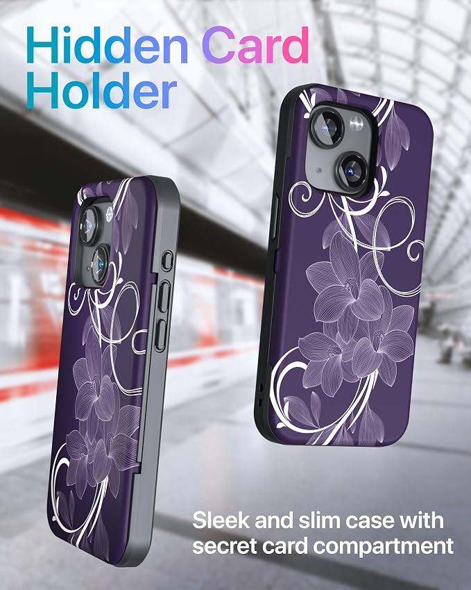 TORU CX Slim for iPhone 15 Case Wallet | Protective Shockproof Heavy Duty Cover - Image 4