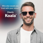 Koala Eyeglass Lens Cleaner Spray Kit | Glasses Cleaner Bottle + Microfiber - Image 9