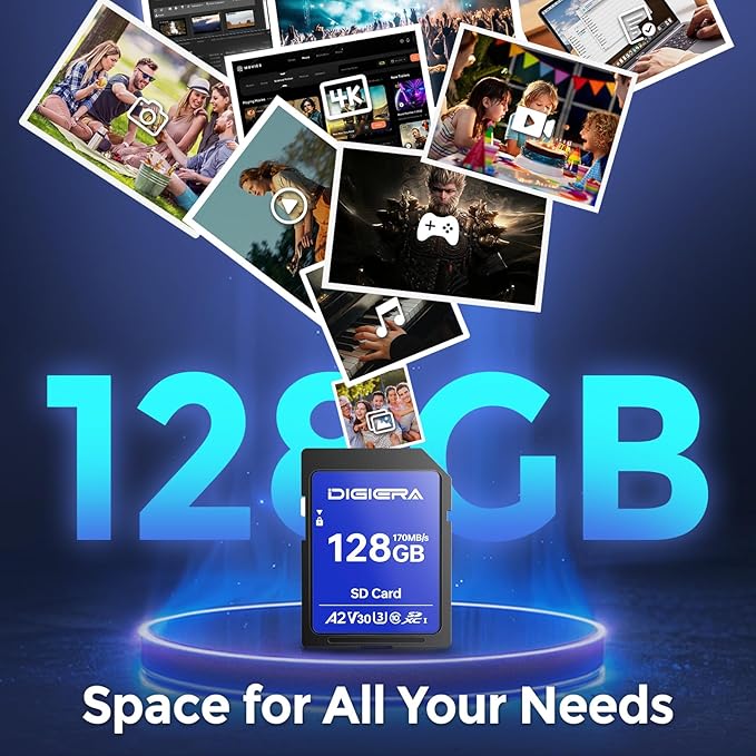 128GB LS100 SDXC UHS-I Memory Card - Image 3