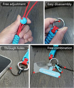Cell Phone Lanyard Wrist Strap, Women's Phone Bracelet, Camera Wrist Lanyard - Image 5