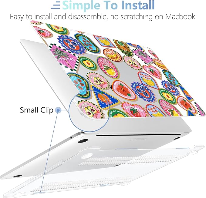 MEEgoodo Case for MacBook Pro 13 inch Case 2022 2021 2020 New A2338 M2/M1 A2251 - Image 4