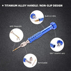 18 in 1 Electronics Repair Tool Kit, Precision Screwdriver Set, Opening Pry - Image 2
