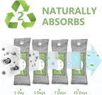 16 Pack Bamboo Charcoal Air Purifying Bag, Activated Charcoal Bags Odor Absorber - Image 5