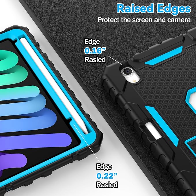 Grifobes Case for iPad Mini 7 2024 / Mini 6 2021 8.3 inch, Heavy Duty - Image 7
