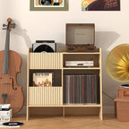 Record Player Stand with Vinyl Storage - Image 7