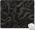 Topographic Contour Map Mouse Pad by SANWUMIAN