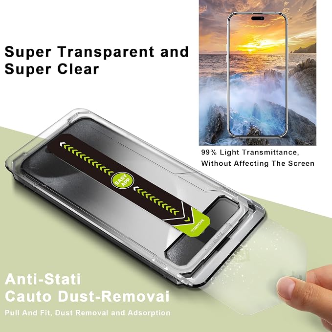 [2-Pack Ultra HD Clear Screen Protector - Image 2