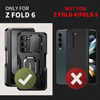 Tongate for Z Fold 6 Case with Ring Stand, Built-in S Pen Holder & HD Glass - Image 2