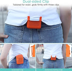 Portable Mini Waist Fan Clip on Belt, 6000mAh Rechargeable Battery Powered - Image 5