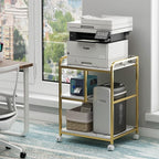 Large Printer Table Stand with Shelf - Image 5