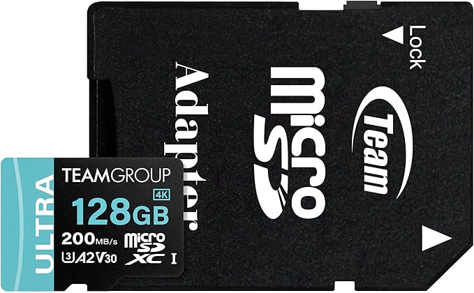 TEAMGROUP A2 Ultra Card 128GB Micro SDXC UHS-I U3 A2 V30, R/W up to 200/80 MB/s - Image 6
