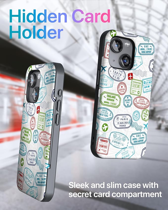 TORU CX Slim for iPhone 15 Case Wallet | Protective Shockproof Heavy Duty Cover - Image 4