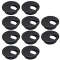 10 Pcs Desk Grommet 1-3/8" / 35 mm, Desk Cord Hole Cover, Cable Grommet ABS by EASYEAH