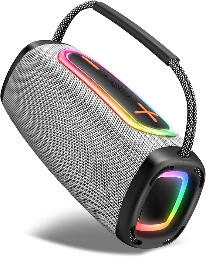 Bluetooth Speaker 60W, 36H Playtime BT5.4 Portable Wireless Speaker by Matast