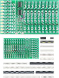 Soldering Practice Kit DIY Two-sided SMT 3-row White Red LED SMD Circuit Kit by Yidab