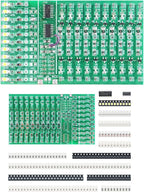 Soldering Practice Kit DIY Two-sided SMT 3-row White Red LED SMD Circuit Kit by Yidab