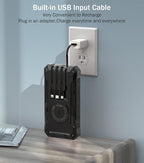 GOODaaa Power Bank Wireless Charger 36000mAh Built in 4 Cables Six Outputs 15W - Image 3