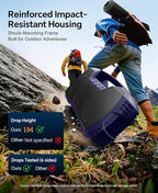 IPX7 Waterproof Outdoor Bluetooth Speaker, 32H Playtime, Floating Design - Image 8
