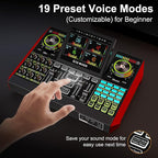 Audio Mixer, Sound Board for Pc/Phone Live Streaming Singing Gaming, Sound - Image 6