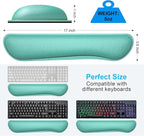 Dapesuom Enlarge Keyboard Wrist Rest Pad, Cute Memory Foam Wrist Rest - Image 6