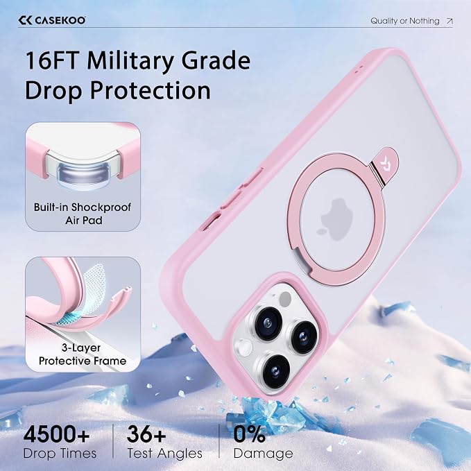 CASEKOO Designed for iPhone 15 Pro Case - Image 5