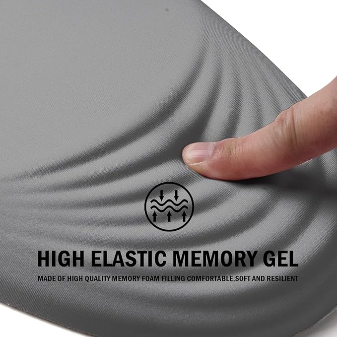 Ergonomic Mouse Pad with Wrist Rest Support, Mousepad Relief Carpal Tunnel Pain - Image 3