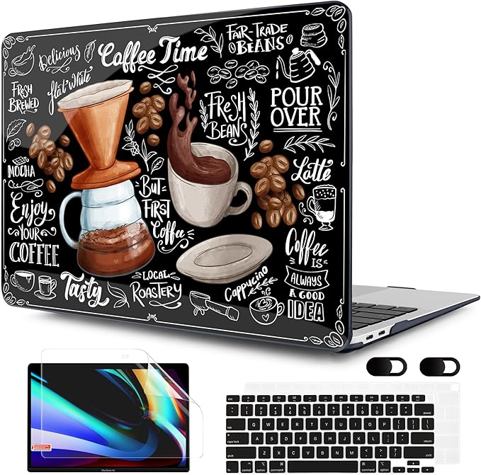 MEEgoodo for MacBook Air 13 inch Case 2021 2020 2019 2018 Released A2337 M1 by MEEgoodo