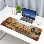 Gaming Mouse Pad, Large Non-Slip Rubber Base Mousepad, Keyboard Mouse Mat - Image 9