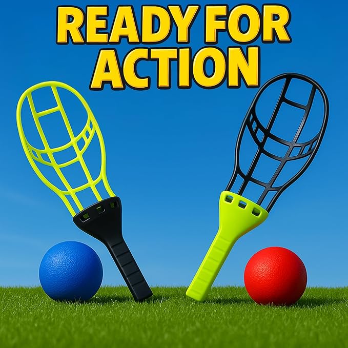 Liberty Imports Trackball Sport Chuck and Catch Ball - Image 2