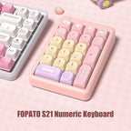 NumberPad, 21Keys HotSwappable Numpad, Rechargeable Number keypad, RGB Gasket - Image 2