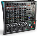 8 Channel Dj Mixer, Dj Board for Pa Stage systems by MADOWL