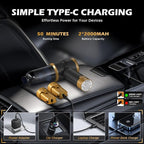 Handheld Car Vacuum Cleaner Cordless, Portable Small Car Vacuum - Image 5