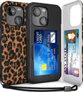 TORU CX Slim for iPhone 15 Case Wallet | Protective Shockproof Heavy Duty Cover by TORU
